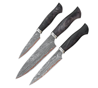 Набор кухонных ножей из ламинированной стали купить на сайте koval-knife.shop