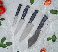 Набор кухонных ножей из стали 95Х18 купить на сайте koval-knife.shop
